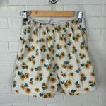 Vintage Swat Denim 100% Cotton Sunflower Print Skort Photo 8