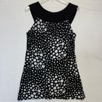 Body Central Vintage  Polka Dot Sleeveless Top black white Women’s Medium Photo 4