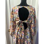 SheIn  Multicolor Floral Long Sleeve Dress in XL Photo 1