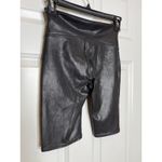 Spanx  Faux‎ Leather Bike Short Small Photo 2