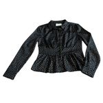 Ba&sh Chemise Glorio Button-Down Shirt Top Blouse Long Sleeve Foil Size 2 NWT Photo 4