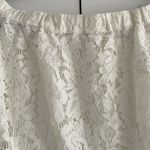 Mustard Seed  Women’s Off Shoulder Lace Short Top Photo 1