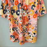Lush Clothing Lush Floral Print Blouse Pink Sz Small Photo 7