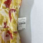 4SI3NNA tiered floral lightweight maxi dress size large Red Photo 3