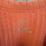 Aerie  pumpkin spice orange colored ribbed tank top Small Photo 2