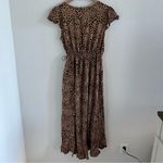 Band of Gypsies BOG Collection Leopard Wrap Dress Small Photo 5