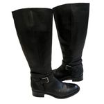 Cole Haan Briarcliff Black Leather Riding Boots, Sz 8 Photo 5