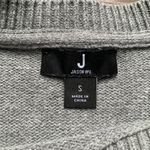 Jason Wu J By  Gray Sweater with Button Accents S Photo 1