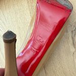 Christian Louboutin  Stiletto Pumps Patent Size 40.5 Camel Brown Photo 6