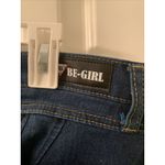 Be Girl Women's Plus Size 16 Blue Capri Jean Shorts Pockets Destroyed Distressed Photo 14