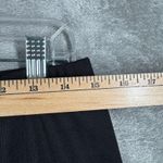 LL Bean Pants Womens Black Pull On Crop Medium Casual Comfort Layering Neutral Photo 8