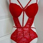 Body Rage Red Lingerie Size M Photo 0