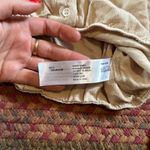 I HEART IT CREAM BUTTON FRONT BOHO CROP TOP Photo 2