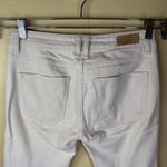 Sandro White Zipper Ankle Tapered Jeans Size 36 Mid Rise Denim Stretch Street Photo 5