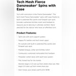 Capezio Fierce Black Split Sole Dance Hip Hop Sneakers Women’s Size 8 Lace Up Photo 12