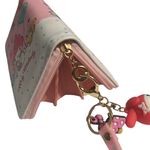 Sanrio My Melody Pink Wallet with matching Keychain and FREE CHARMS Photo 6