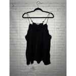 Nine West  Black Lace Trim Cami Tank Top Blouse Women's XXL Photo 1