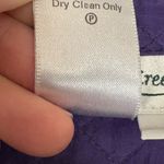 Coldwater Creek Vintage  Purple Quilted Silk Jacket Minimalist Classic Layering S Photo 3