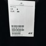 H&M Black Velvet Jumper Lace V-Neck Pockets Straight Leg Whimsigoth Sz 6 NWT Photo 10