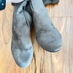 Francesca's Gray Heeled Over The Knee Boots Photo 1