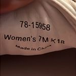 Johnston & Murphy  Women's White and Leopard Print Sneakers Size 7 M Photo 5