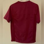 Dickies  Nurse Scrub Burgundy Short Sleeve Shirt Women’s Sz Small Photo 1