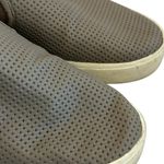 Vince Blair Leather Perforated Shoes Slip-On Casual Dark Grey Size 8.5 Women's Photo 4