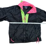 Columbia Vintage Windbreaker Pink Lime Green Retro 80s/90s Women’s L Photo 5