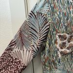 Fig and Flower Tunic Top/ Dress Blue Floral‎ Romantic Flowy Sheer Size XL Photo 3