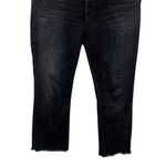AG Adriano Goldschmied  Women's Jodi Crop Jeans Black Size 30 US 10 Photo 2
