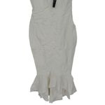 Lulus  How Much I Care Ivory Off-The-Shoulder Midi Dress Size S Photo 4