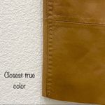 Banana Republic 100% Genuine Leather Brown Skirt 8 Photo 7