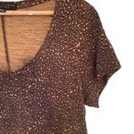 Sanctuary Social standard by medium dress crew neck cheetah print tshirt dress Photo 2