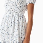 Faithfull the Brand  Matisse Shirred Floral-Print Cotton-Poplin midi Dress 4 NWT Photo 3