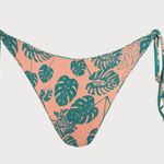 Berlook Green Floral Reversible Bikini Top & Tie Bottom Size L Photo 8