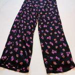 WAYF  Petal Print High Waist Wide Leg Pants Photo 2