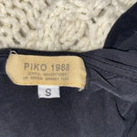 Piko black bamboo blend black top size small Photo 3