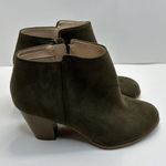Old Navy Women's FauxSuede Basic Heeled Almond-Toe Zipper Ankle Booties Shoes 8 Photo 3