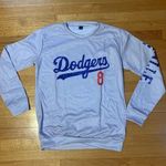 Los Angeles Dodgers LA Valle Cream/White Long Sleeve Shirt Women's Large Gray Photo 0