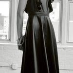 ZARA Faux Leather Dress Photo 0