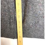 Saks 5th Avenue Womens Zip Up Cardigan Wool Gray Italy Academia Preppy Sz XXL Photo 4