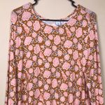 Old Navy  Women’s Boho Floral Bird Print Long Sleeve Shift Shirt Dress Photo 1