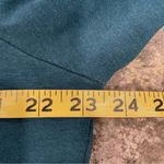 Nike Womens Logo Funnel Neck Hoodie Sweatshirt Sz Large Teal Blue Glitter Photo 10