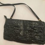 Michael Kors 🖤 Black Faux Snakeskin Crossbody Bag Photo 3