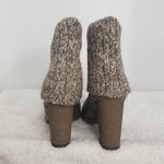 NEW! Mukluks pull on fold down sweater heel ankle boot Gray Size 7 Photo 2