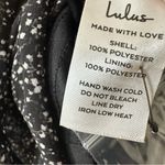 Lulus  Tell You I Love You Black Floral Long Sleeve Dress, Size S Photo 14