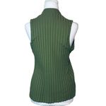 A New Day Green Ribbed Sleeveless Tank Top Medium Photo 2