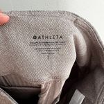 Athleta NWT - Delancey Herringbone Tight Light Asphalt Leggings Gym Workout Train Photo 9