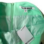 Walter Baker NWT Molly High Waist Twill Shorts Light Mint Greenin Size 6 Small Photo 5
