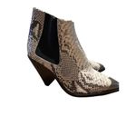 Isabel Marant NWT  Lemsey Snake-Effect Leather Boots Women's Sz. 37 (US 7) Photo 4